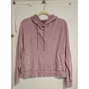 Gap Loungewear Mauve Hooded Pullover Sweatshirt